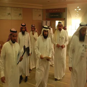 The working Team at the Vice Presidency for Academic Affairs  Visits the College of Applied Medical Sciences