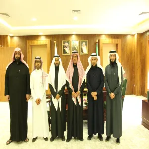 A CCIS Delegation Visits Majmaah University Rector