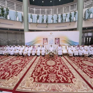 THE DEPARTMENT OF PUBLIC RELATIONS AND UNIVERSITY MEDIA HOLDS THE ANNUAL GREETING CEREMONY ON THE OCCASION OF EID AL-ADHA