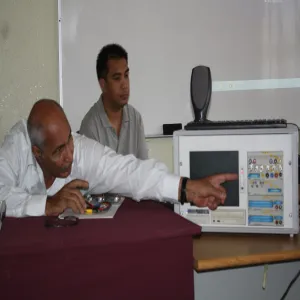 A workshop with title: Electronic board maintenance with the help of Board Master 8000 Plus