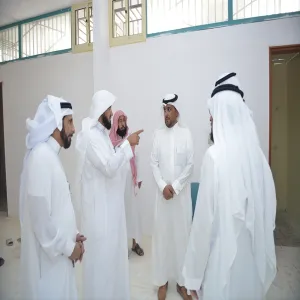 HE the Vice Rector Visits Male/Female Students Building at Rummah College of Science and Humanities
