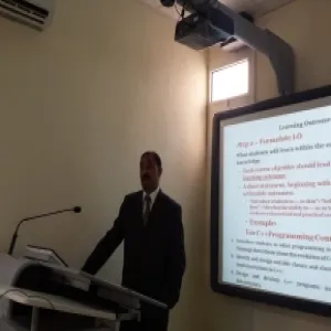 College of Computer and Information Sciences Holds a Workshop entitled “Impact of Assessment on Student Learning and Achievement Outcomes”