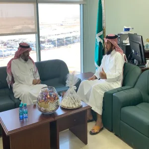 Dean of Student Affairs meets Chairman of ‘Sawaed’ Association