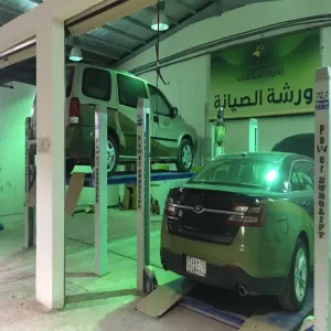 بدء الصيانة الدورية لمركبات الجامعة المرحلة الثانية