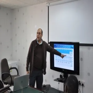 وكالة الجودة وتطوير المهارات في كلية التربية بالمجمعة تنفذ ورشة عمل عن إعداد جدول المواصفات للورقة الاختبارية وبنوك الأسئلة