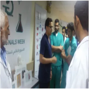 Participation in the World Day for Laboratoriesat King Khalid Hospital in Majmaah