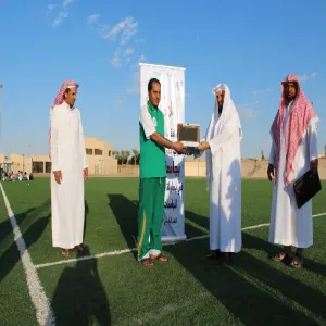 THE UNIVERSITY CHAMPIONS OF SOCCER WINS OVER QASIM UNIVERSITY TEAM