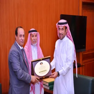 THE JORDANIAN DELEGATION VISITS MAJMAAH UNIVERSITY AND OFFERS THANKS FOR ITS EFFORTS