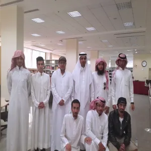 COLLEGE OF EDUCATION IN MAJMAAH PAYS A VISIT TO KING ABDUL AZIZ PUBLIC LIBRARY IN RIYADH