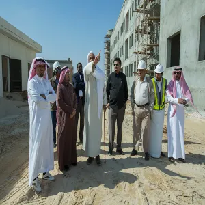 A REPRESENTATIVE OF THE SUPREME COMMITTEE  AT THE MINISTRY OF HIGHER EDUCATION TO VISIT THE URGENT PROJECTS