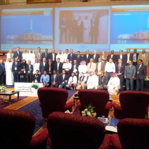 A DELEGATION OF THE MEDICAL FACULTY CHAIRS THE ORGINZING COMMITTEE OF THE 14TH CONFERENCE OF THE PAN ARAB UNION OF NEUROLOGICAL SOCIETIES (PAUNS)