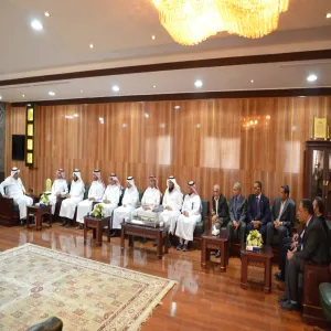 THE RECTOR RECIEVES THE SELF-STUDY PREPARATION TEAM