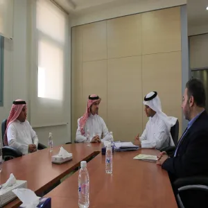 THE VICE-RECTOR FOR GRADUATE STUDIES AND SCIENTIFIC RESEARCH PAYS A VISIT TO THE DEANSHIP OF SCIENTIFIC RESEARCH