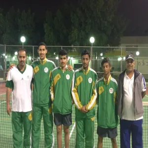 THE UNIVERSITY TENNIS TEAM ACHIEVES 5TH POSITION