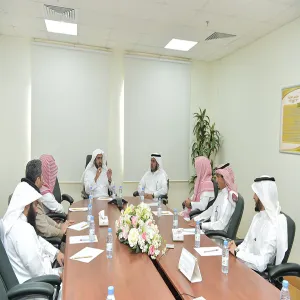 وكيل الجامعة يقوم بزيارة تفقدية لكلية العلوم والدراسات الإنسانية بحوطة سدير