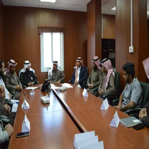FIRST MEETING OF STUDENT ADVISORY BOARD HEADED BY DR. AL-RUMAIH