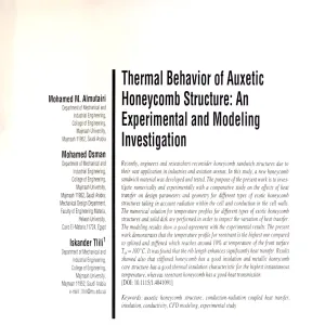 MU STUDENT, MOHAMMED AL-HUMAIDANI PUBLISHES IN ISI JOURNAL