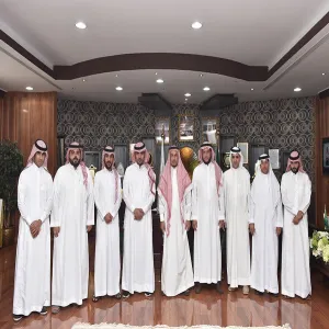 معالي مدير الجامعة يستقبل عدداً من منسوبي عمادة شؤون أعضاء هيئة التدريس والموظفين