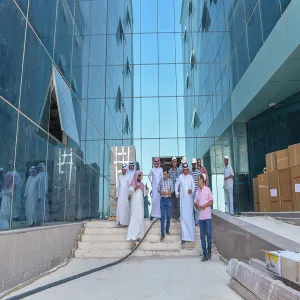 VICE-RECTOR INSPECTS THE PROGRESS OF ADMINISTRATION AND COLLEGE OF APPLIED MEDICAL SCIENCE’S PROJECTS