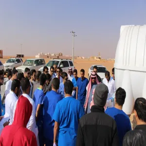 STUDENTS OF MEDICAL COLLEGE PAY A FIELD VISIT TO UM SUDAIRAH VILLAGE TO PROVIDE MEDICAL SERVICES