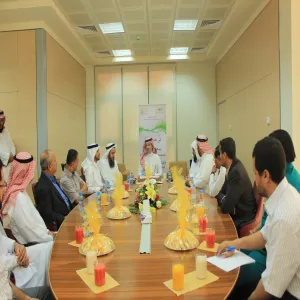 THE VICE RECTOR FOR ACADEMIC AFFAIRS ON A VISIT TO COLLEGE OF APPLIED MEDICAL SCIENCES