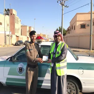 نادي سالك التوعوي يشكر رجال المرور في الميدان