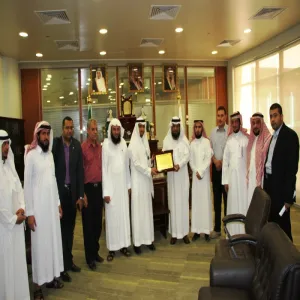 EDUCATION COLLEGE IN ZULFI RECEIVES THE DEAN OF QUALITY AND SKILLS DEVELOPMENT DEANSHIP