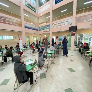 الجامعة تطلق مبادرة ( معكم دائماً ) لتوعية الطلاب من آثار النظر لظاهرة الكسوف