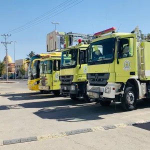 الجامعة تنفذ عدد من فرضيات الإخلاء بأقسام الطالبات