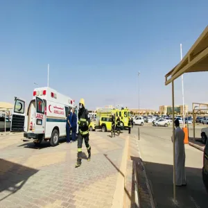 FIRE DRILL CONDUCTED AT COLLEGE OF SCIENCE AND HUMANITIES IN HAWTAT SUDAIR