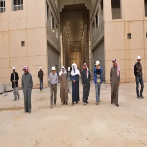 INSPECTION VISIT BY VICE-RECTOR TO MU PROJECTS IN MAJMAAH AND ZULFI