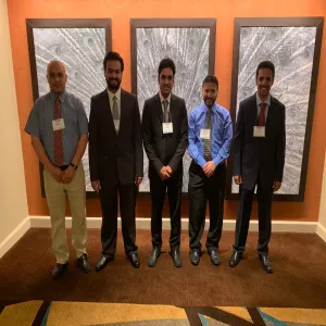 HEALTH SERVICES AND HOSPITAL MANAGEMENT MA STUDENTS PRESENT THEIR GRADUATION PROJECT IN MBAA INTERNATIONAL CONFERENCE IN CHICAGO