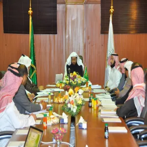 Dr. Musallam Al-dossary headed the first Meeting of the Deanship of E-learning and Distance Learning Coordinators in the University Colleges