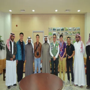 DEANSHIP OF STUDENT AFFAIRS RECEIVES THE SINGAPOREAN DELEGATION AND PARTICIPATES IN JAZAN’S FORUM