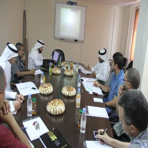 THE DEANSHIP OF COMMUNITY SERVICE AND ENGINEERING COLLEGE HOLD A MEETING ABOUT THE EDUCATIONAL PROGRAMS
