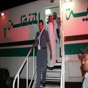 MOBILE MEDICAL CLINIC CONTINUES ITS EFFORTS IN SERVING PILGRIMS AND RECEIVES A NUMBER OF OFFICIALS