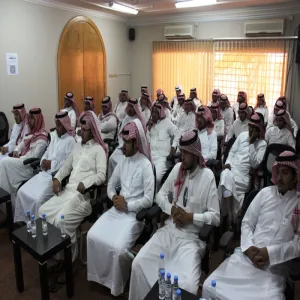 COLLEGE OF SCIENCE AND HUMANITIES IN HAWTAT SUDAIR ORGANIZES A MEETING WITH THE COLLEGE STAFF