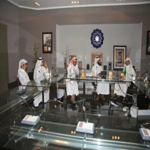 THE EXECUTIVE COMMITTEE OF THE UNIVERSITY HOSPITAL IN A MEETING WITH PRINCE SULTAN HUMANISTIC CITY