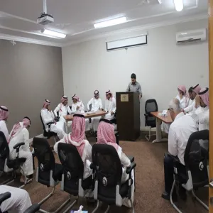 THE DEPARTMENT OF BUSSINESS ADMINISTRATION AND ENGLISH LANGUAGE AT COLLEGE OF SCIENCE AND HUMANITIES IN HAWTAT SUDAIR ARE QUALIFIED TO THE FINALS OF DEPARTMENTSCOMPETITION