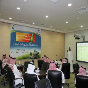 THE COMMUNITY SERVICE DEANSHIP HOLDS A WORKSHOP ON THE QUALITY OF TREATED WASTE WATER AND ITS USES