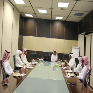 A DELEGATION OF THE GENERAL DEPARTMENT OF PLANNING AND ADMINISTRATIVE DEVELOPMENT LOOKS AT THE EXPERIENCE OF KSU IN THE FIELD OF PLANNING AND DEVELOPMENT