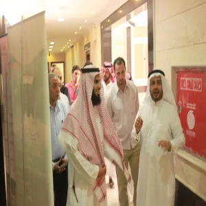 THE UNIVERSITY DEPUTY FOR EDUCATIONAL AFFAIRS PAYS A VISIT TO THE PREPARATORY YEAR NEW BUILDING