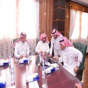 معالي مدير الجامعة يدشن برنامج : أرشفة وحفظ ملفات منسوبي الجامعة الكترونياً
