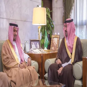 HIS EXCELLENCY THE RECTOR CONGRATULATES THE NEW EMIR OF RIYADH REGION