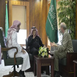 PROFESSOR DAVID GOLDSMAN FROM GEORGIA TECH UNIVERSITY VISITS MAJMAAH UNIVERSITY