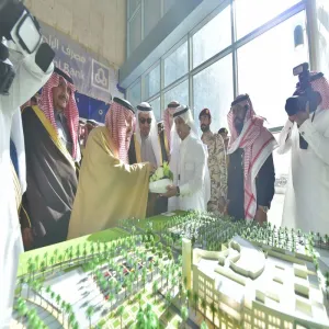 RIYADH GOVERNOR PRINCE FAISAL BIN BANDER PATRONIZES MU CEREMONY FOR RECEIVING INSTITUTIONAL ACADEMIC ACCREDITATION AND LAUNCHES A NUMBER OF PROJECTS