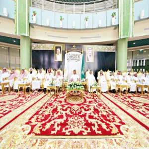 THE ADMINISTRATION OF PUBLIC RELATIONS AND UNIVERSITY MEDIA ORGANIZES THE ANNUAL EID CELEBRATION WITH THE HONORING PRESENCE