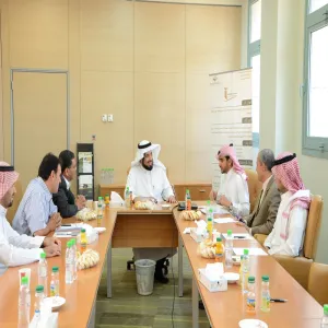 His Excellency the Vice Rector meets with Dean and affiliates of the Deanship of Quality &amp; Skills Development