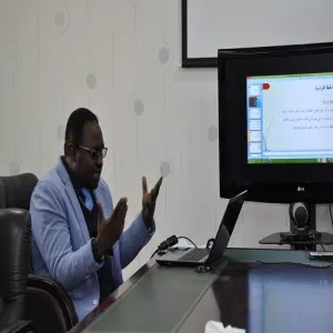 ورشة عمل عن تطوير الخطط الدراسية في كلية التربية بالمجمعة
