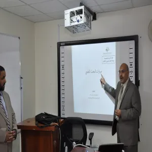 فعالية وكالة شؤون الطلاب في كلية التربية بالمجمعة  لورشة عمل في مهارات البحث العلمي وأدواته